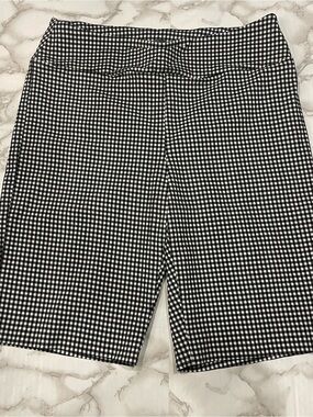 Elliot Lauren Gingham Check Pattern Bermuda Shorts